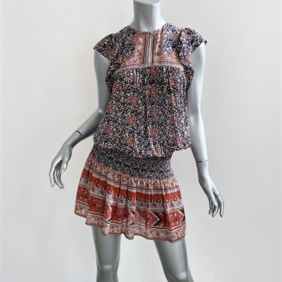 Ulla Johnson Dresses & Skirts - Ulla Johnson Dress Simone Floral Print Silk Size 0